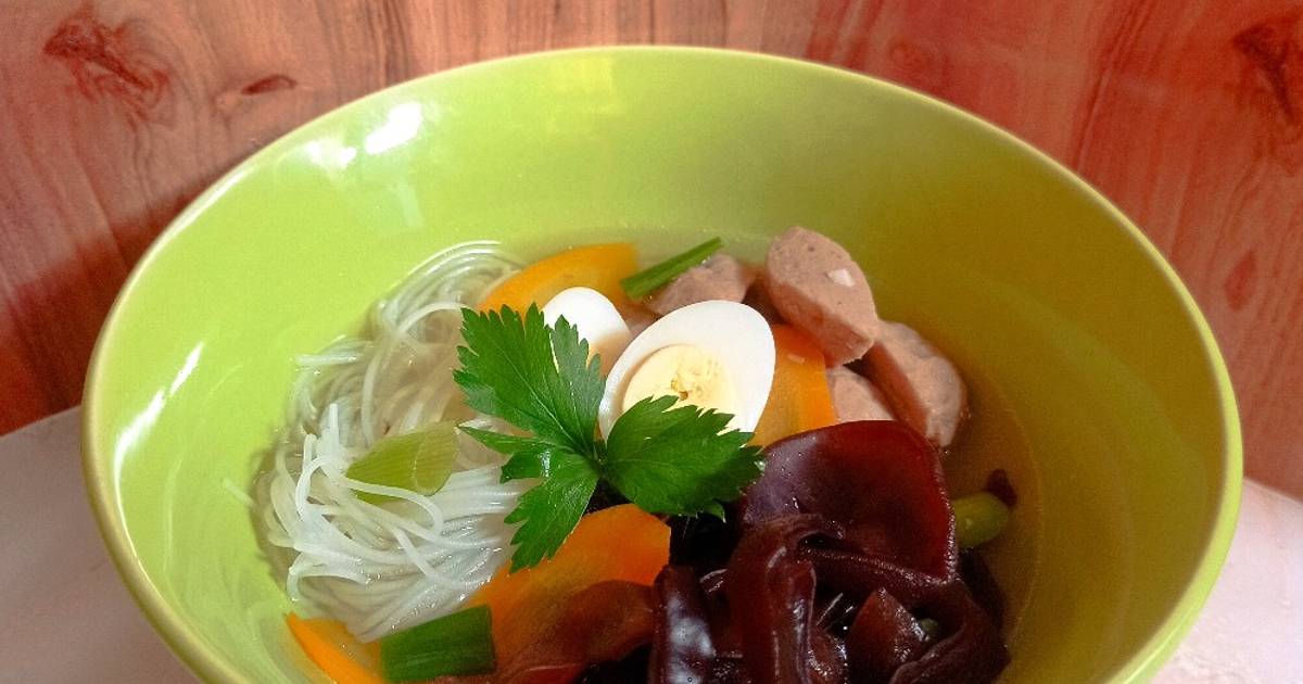 Resep Sup Kimlo Jamur Kuping Oleh Harni Cookpad