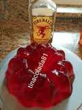 Fireball jello shot cake