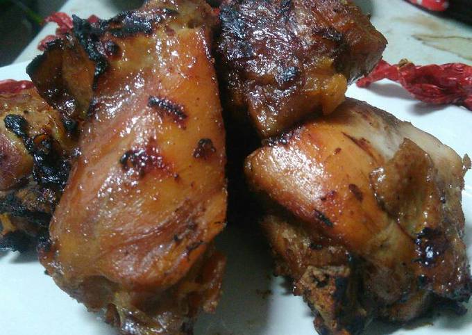 Ayam Bacem Bakar #KamisManis #BikinRamadanBerkesan