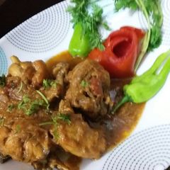 A picture of Tandoori chicken Ramadan special aftari with Huma kitchen.