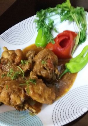 A picture of Tandoori chicken Ramadan special aftari with Huma kitchen.