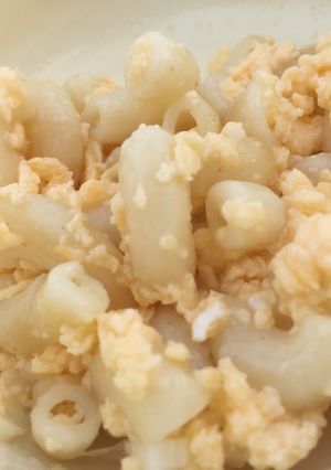 Foto resep Makaroni Telur Tanpa Minyak (MPASI 10+)