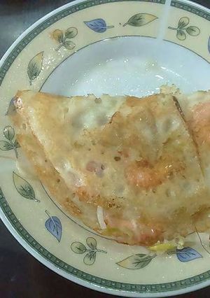 Hình của món Bánh xèo miền trung.