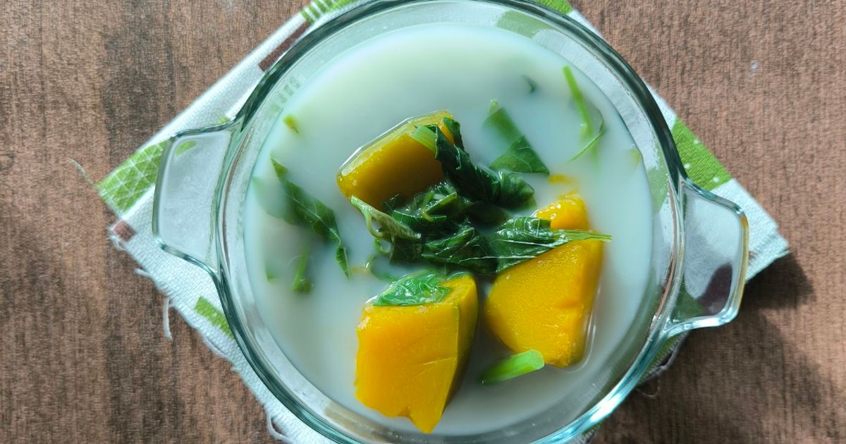 Sayur Bobor Bayam Labu