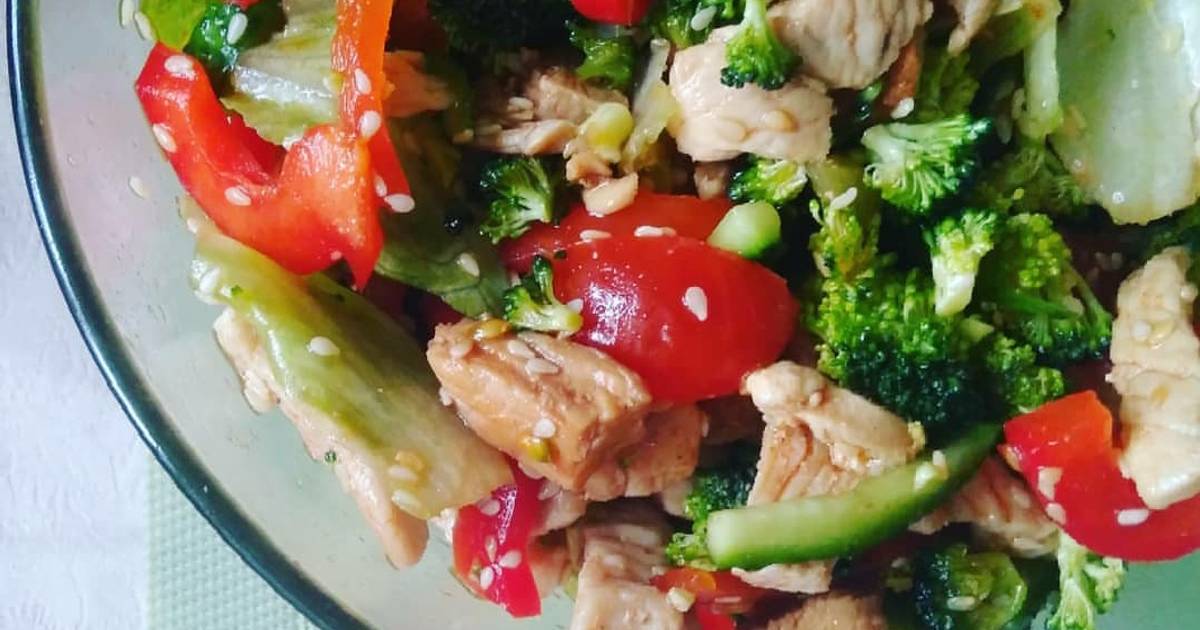 Салат с индейкой рецепты с фото простые и вкусные