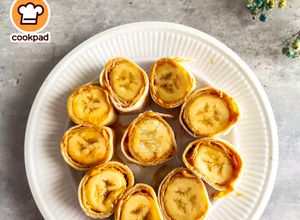 Gambar Sushi Pisang (Easy Banana Sushi Rolls)