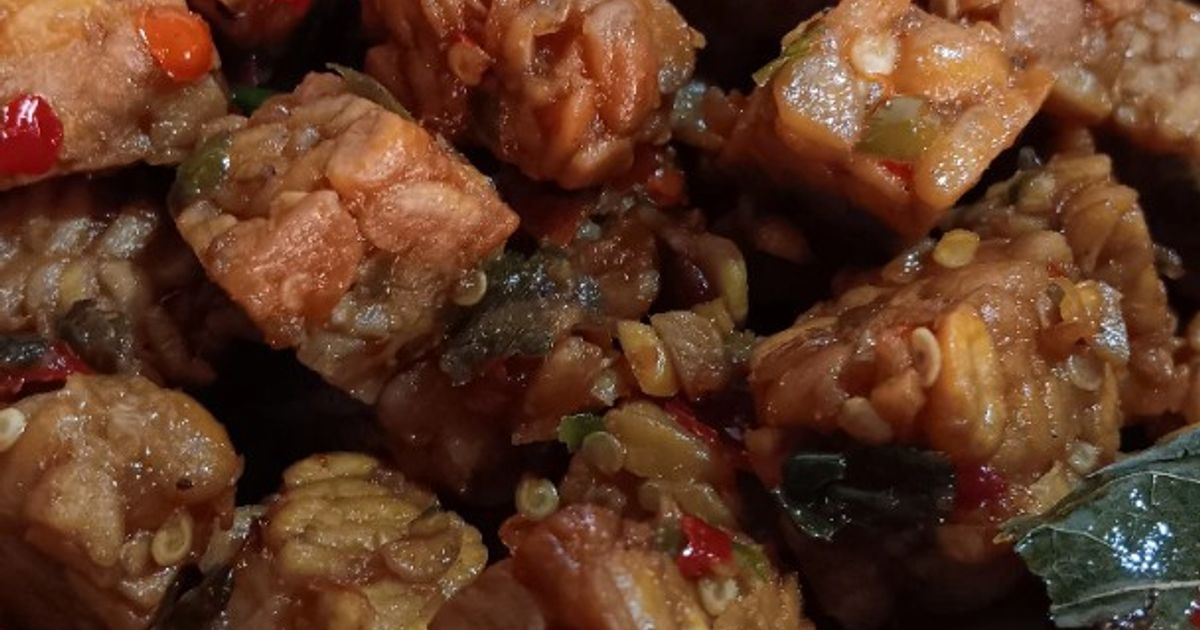 Orek Tempe Pedas mudah dan enak