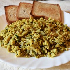 A picture of Akuri - Parsi Style Scrambled Eggs.