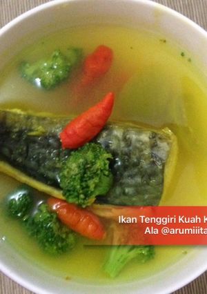 Foto resep Ikan Tenggiri Kuah Kuning (menu diet dr. Joko Siswoyo)