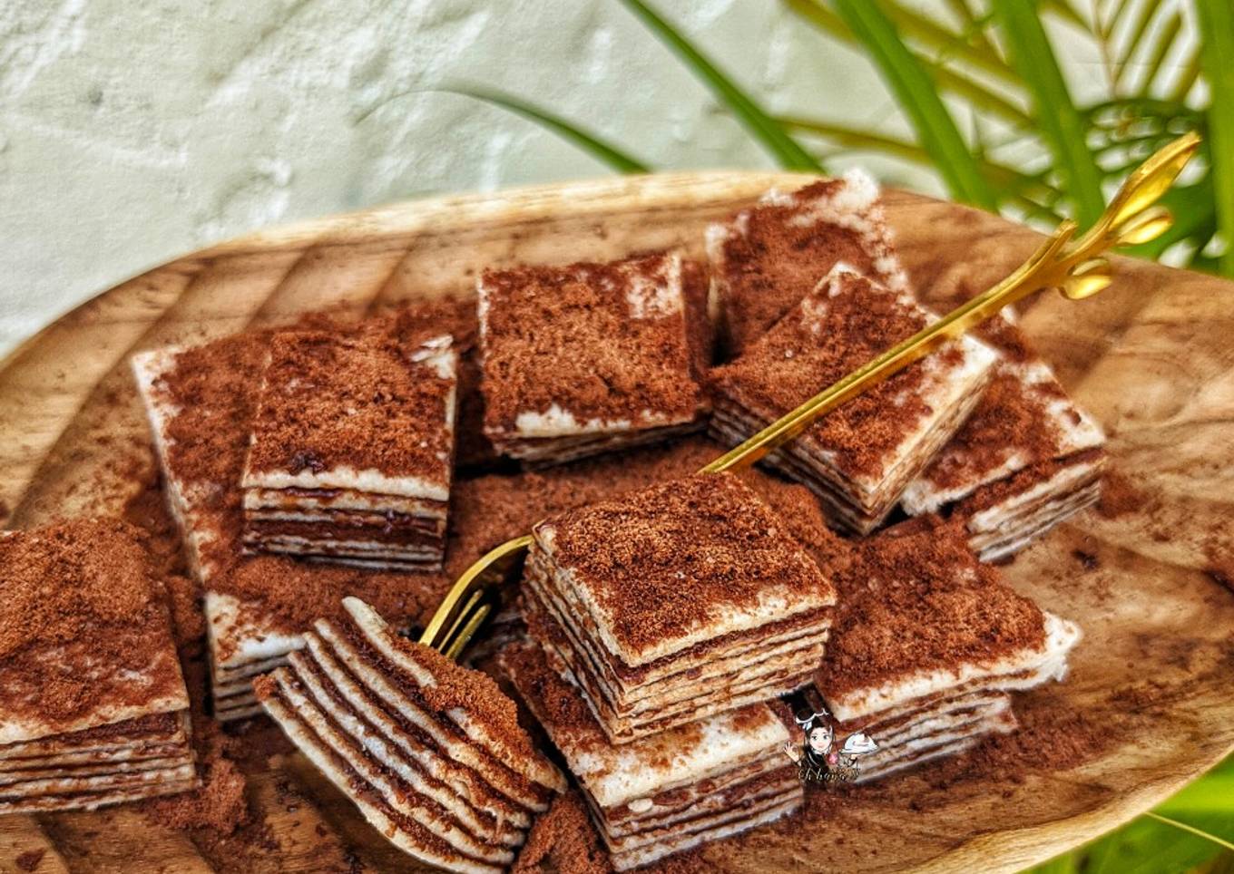 Sandwich bubuk coklat