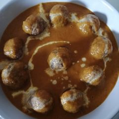 A picture of Malai kofta.