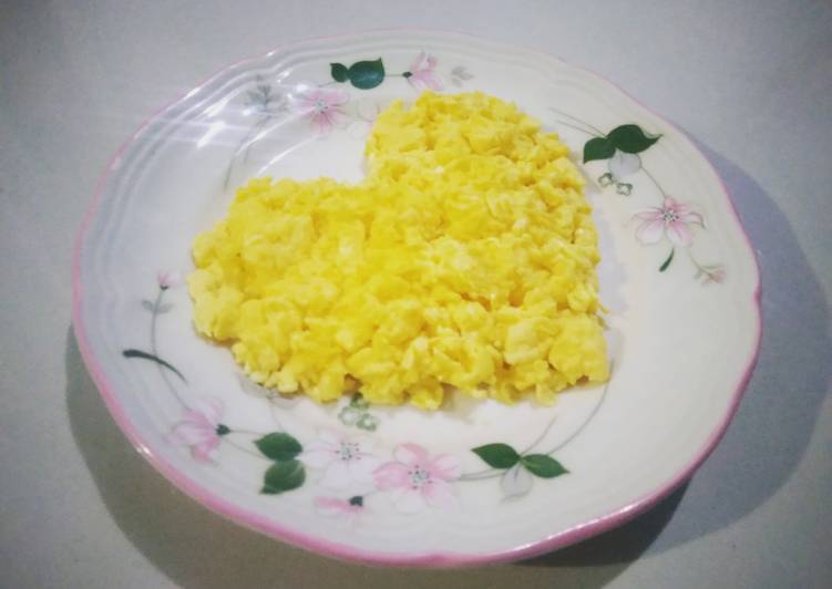 makanan Scrambled Egg Ala Mcd ❣️ yang Menggugah Selera