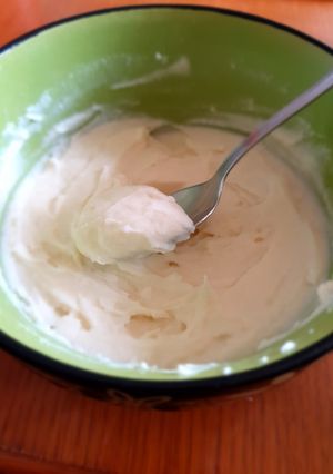 Una foto de Postre/tentempié de caseína