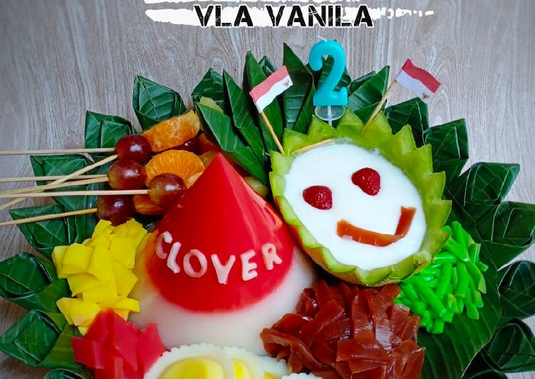10 Resep: Puding Tumpeng Kemerdekaan (Vla Vanilla) yang Lezat Sekali!