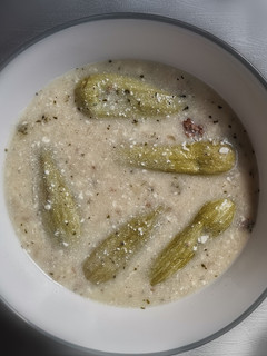 صورة لوصفة كوسى بلبن أو أبلمة