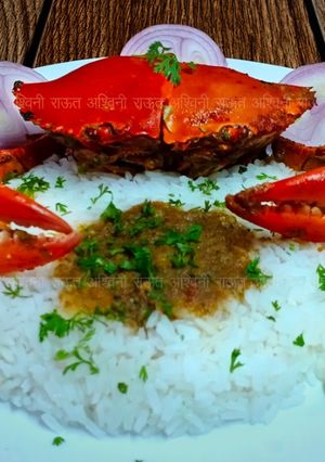 चिंबोरी रस्सा (crab gravy recipe in marathi) रेसिपी चे मुख्य फोटो