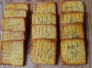 Foto di Crackers con farine di legumi