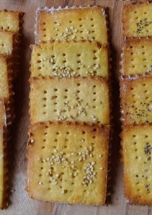 Foto di Crackers con farine di legumi