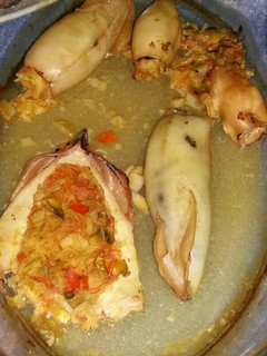 Una foto de Calamares rellenos