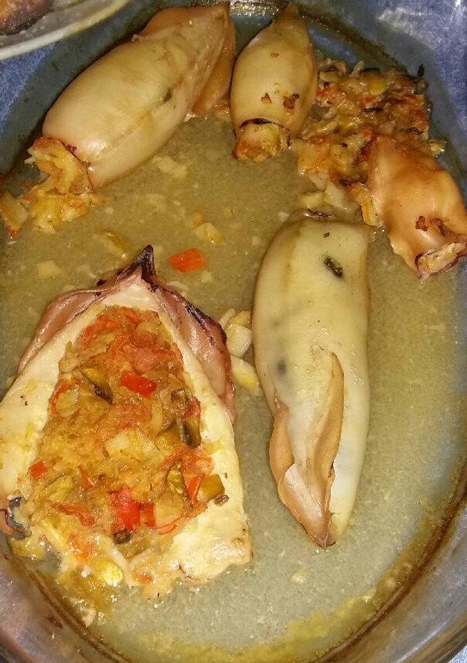 Una foto de Calamares rellenos