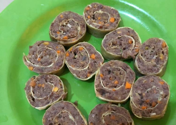 Resep: Rolade Daging Enak Mudaah yang Renyah