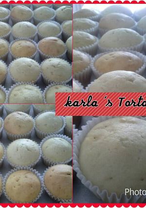 Una foto de Cupcakes de vainilla