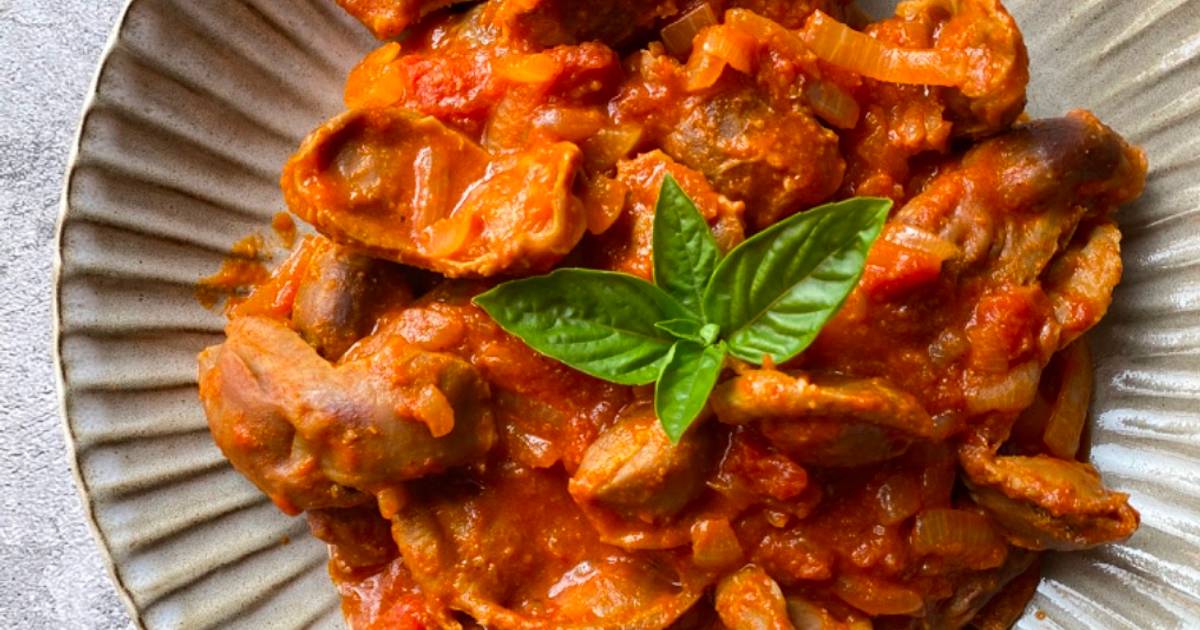 Chicken gizzards stew Recipe by Village chef Cookpad