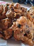 Buñuelos de hojas de remolacha