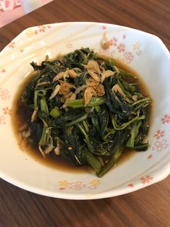 簡易蝦醬空心菜 的食譜成品照片