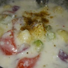A picture of Mix raita.