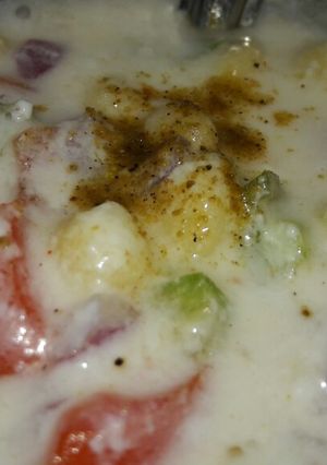 A picture of Mix raita.
