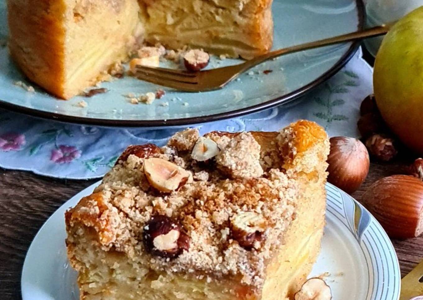 Fondant façon crumble aux pommes!!!