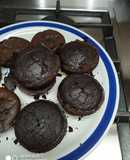 Panquecitos de chocolate keto
