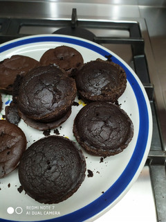 Una foto de Panquecitos de chocolate keto