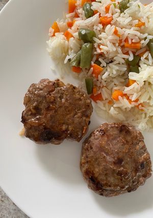 Una foto de Hamburguesas de carne caseras