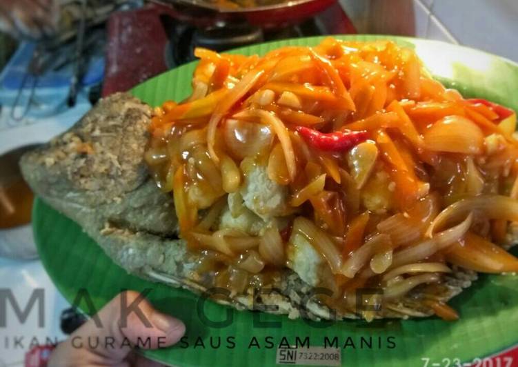 Gurame saus Asam Manis