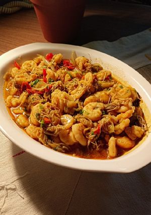 Foto resep Udang Saus Tiram