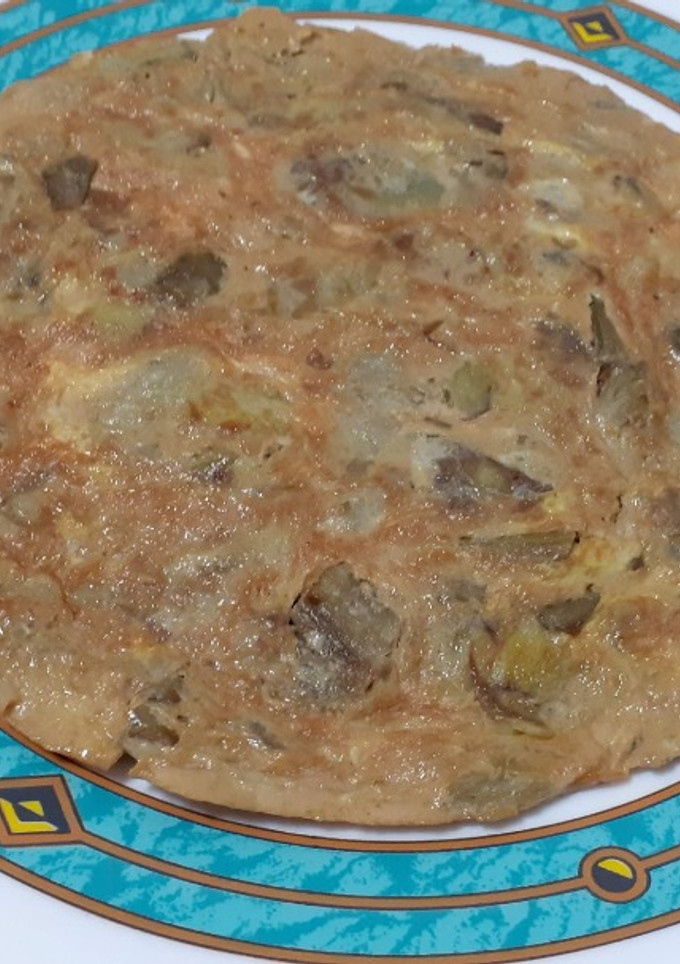Una foto de Tortilla de alcachofas