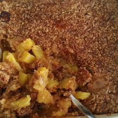 A picture of Tricia's Pineapple Crisp.