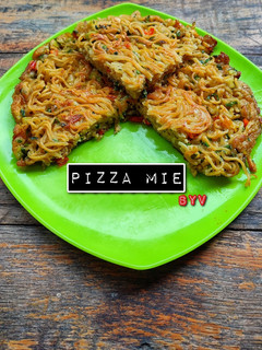 Foto resep Pizza Mie #GA.B ~ Week 25