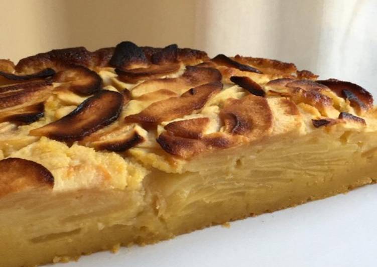 Recetta di Fatto in casa super veloce Torta di mele🍎 cremosa