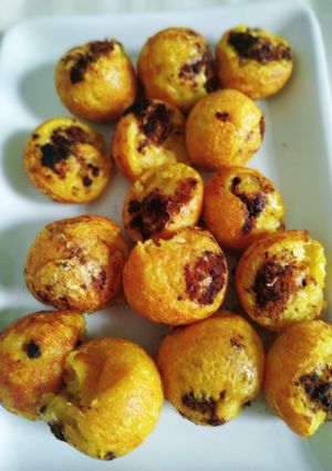 Foto resep Mini Bandros Wortel Abon Mpasi takaran sendok