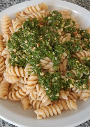 Una foto de Pesto de kale