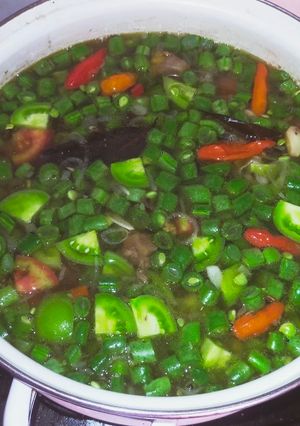 Foto resep Asem-asem buncis dan daging