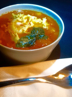 Una foto de Sopa de tomate gitana
