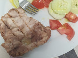 Muslo de pollo deshuesado al horno