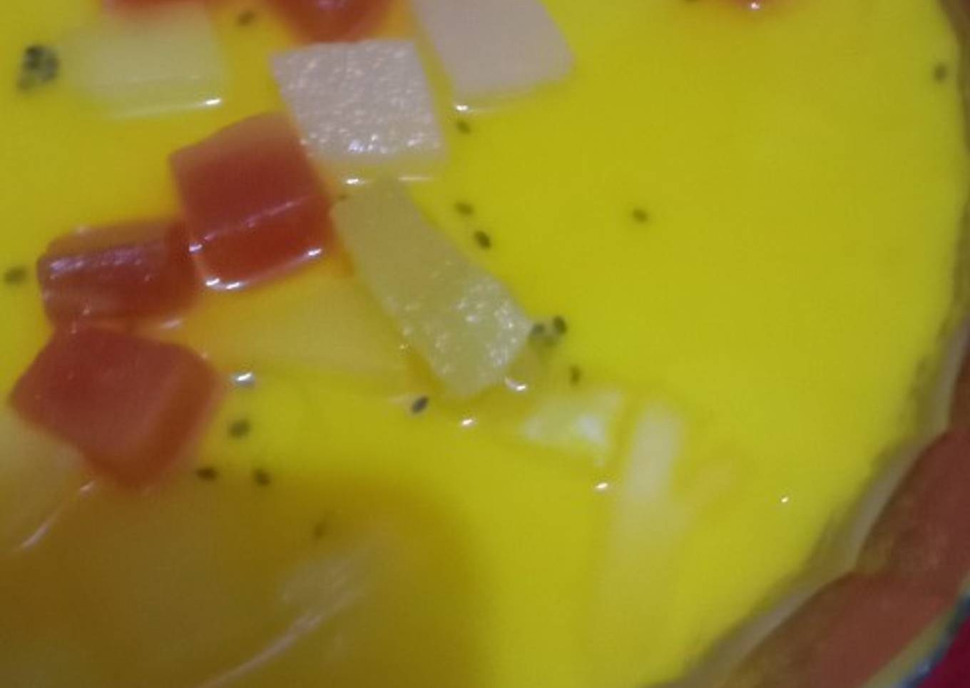 Puding sutra buah