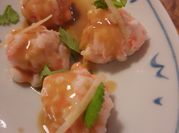 A picture of chinese style prawn