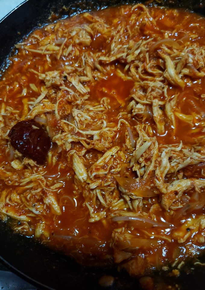 Una foto de Tinga de pollo al chipotle