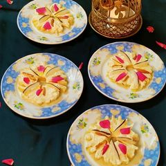 A picture of Sophisticated Pineapple Sandesh.